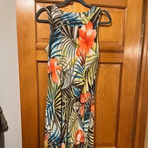 Tropical fun Summer Silk Dress